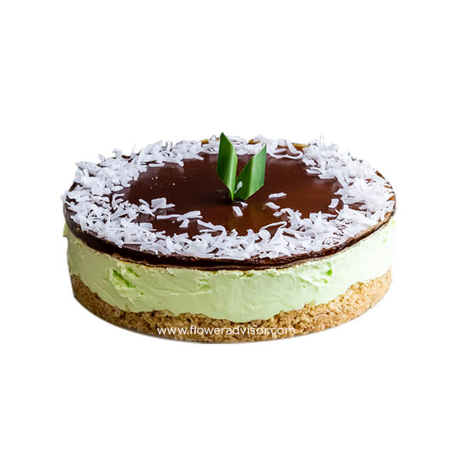 Pandan Gula Melaka Cheesecake 6