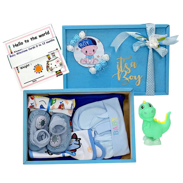 Blue Joy Newborn Hamper